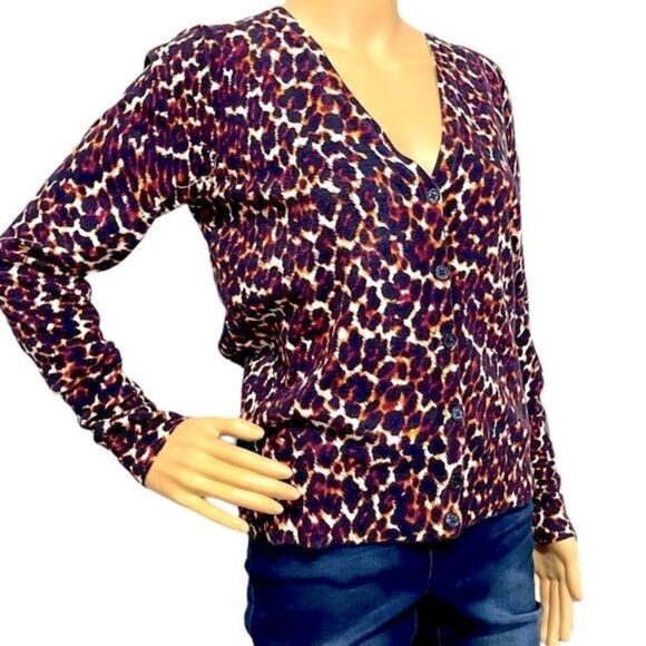 Oleg Cassini Button Down Cardigan - Picture 2 of 9